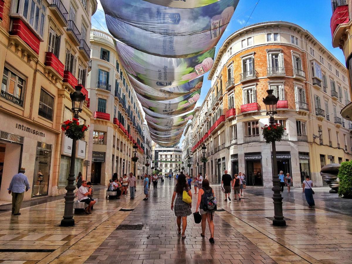 Ideal Holiday Apartment One Bedroom City Center Málaga Exteriör bild
